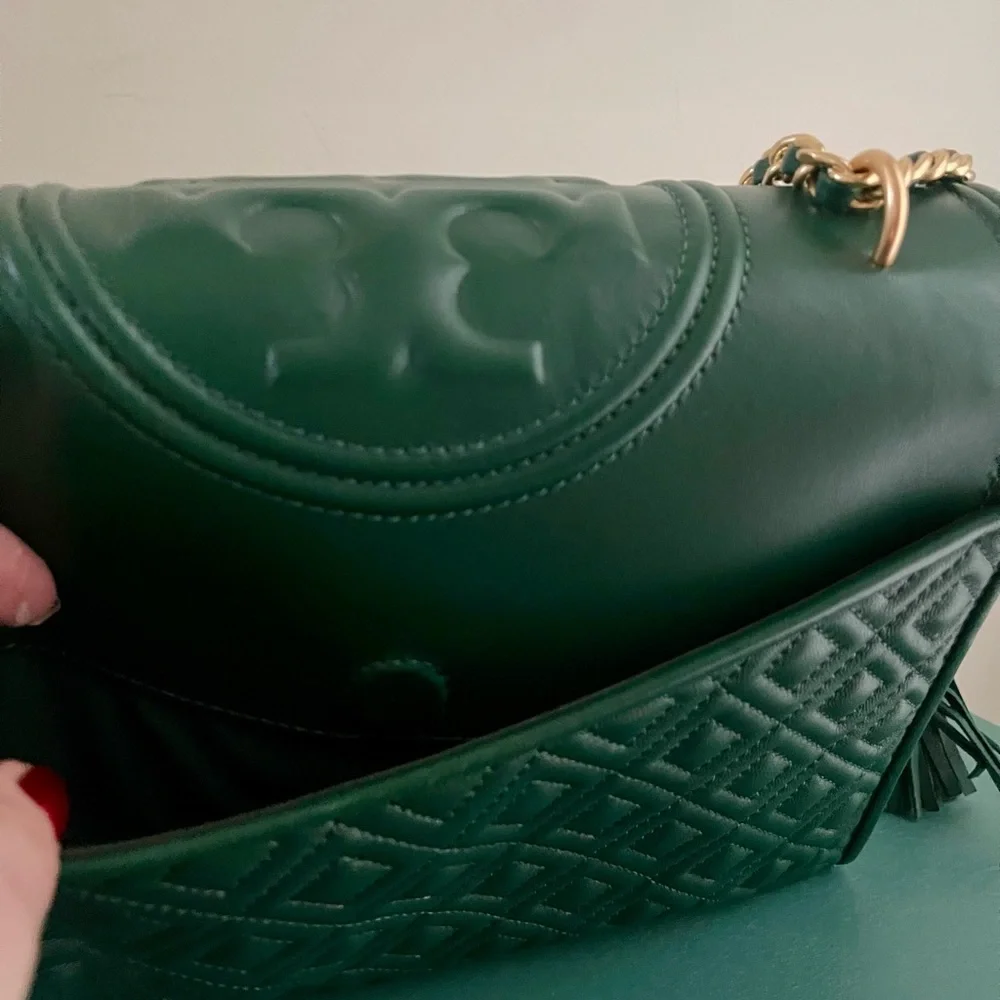 New Tory burch handbag  leather org $498 size medium 10,5/8/3,5 inch - Picture 12 of 16